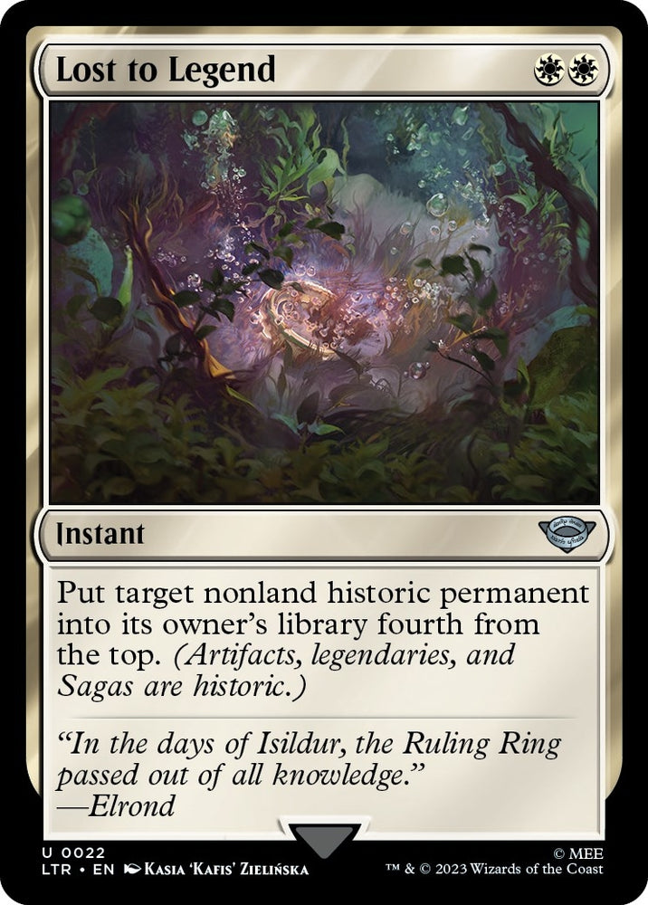 Image for Lost to Legend (22) [Universes Beyond: The Lord of the Rings: Tales of Middle-earth]
