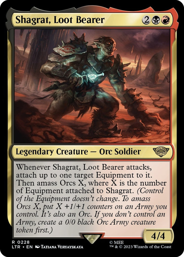 Image for Shagrat, Loot Bearer (228) [Universes Beyond: The Lord of the Rings: Tales of Middle-earth]