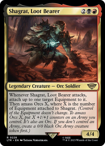 Image for Shagrat, Loot Bearer (228) [Universes Beyond: The Lord of the Rings: Tales of Middle-earth]