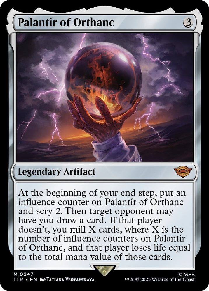 Image for Palantir of Orthanc (247) [Universes Beyond: The Lord of the Rings: Tales of Middle-earth]