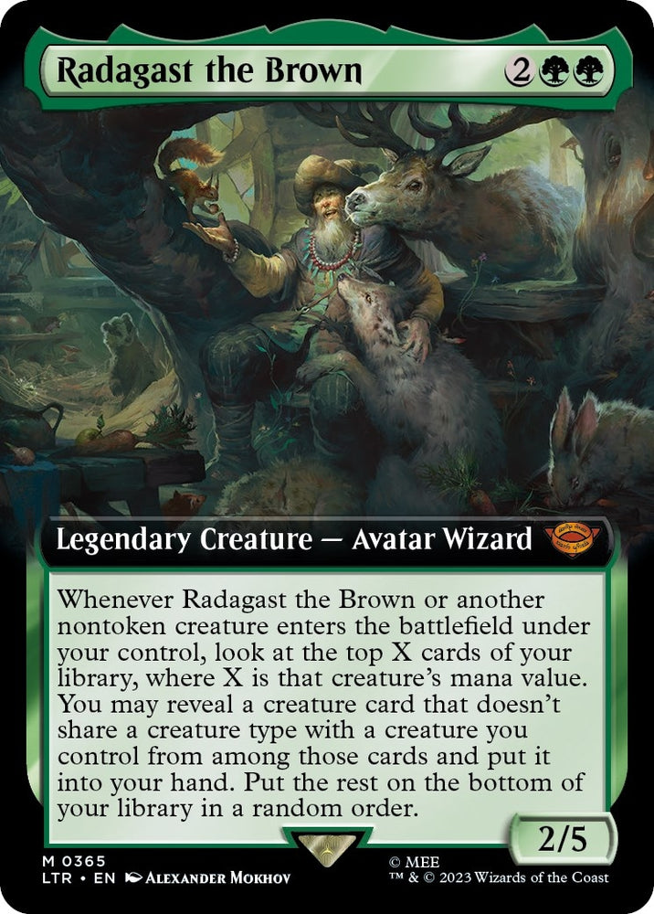 Image for Radagast the Brown (Extended Art) (365) [Universes Beyond: The Lord of the Rings: Tales of Middle-earth]