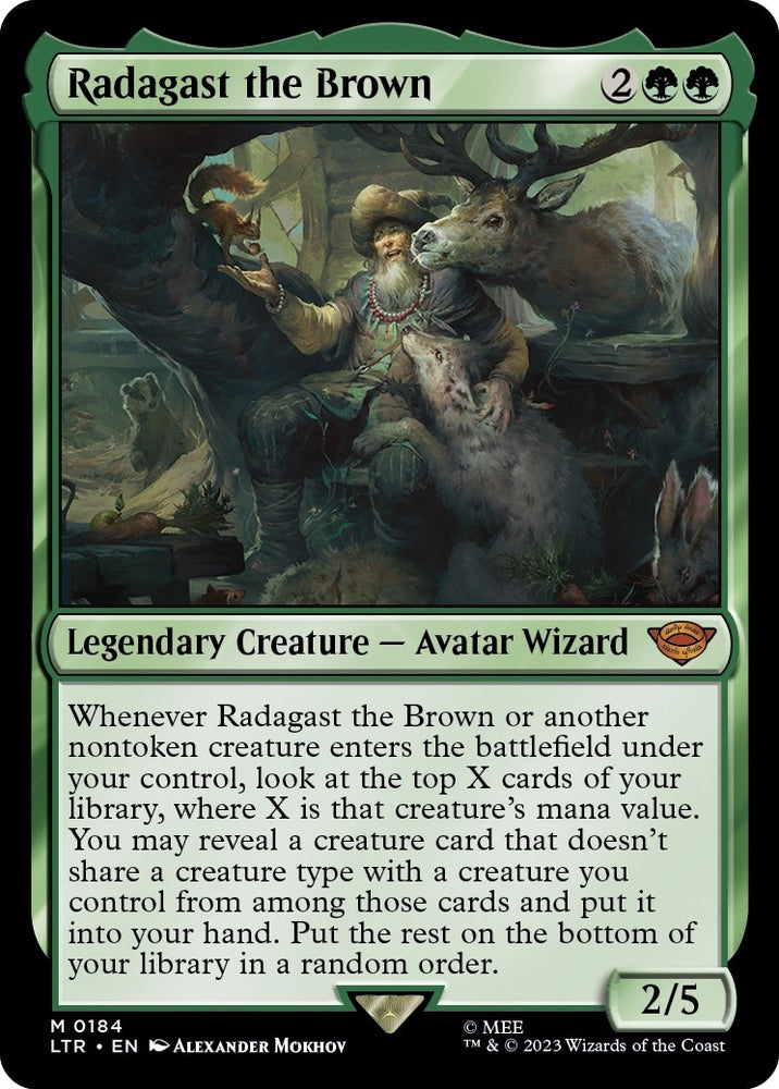 Image for Radagast the Brown (184) [Universes Beyond: The Lord of the Rings: Tales of Middle-earth]
