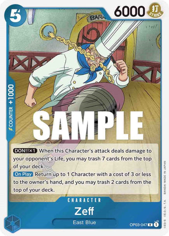 Image for Zeff (OP03-047) - One Piece Card Game