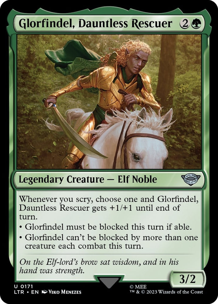 Image for Glorfindel, Dauntless Rescuer (171) [Universes Beyond: The Lord of the Rings: Tales of Middle-earth]