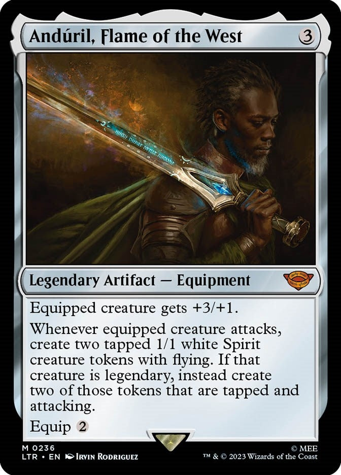 Image for Anduril, Flame of the West (236) [Universes Beyond: The Lord of the Rings: Tales of Middle-earth]