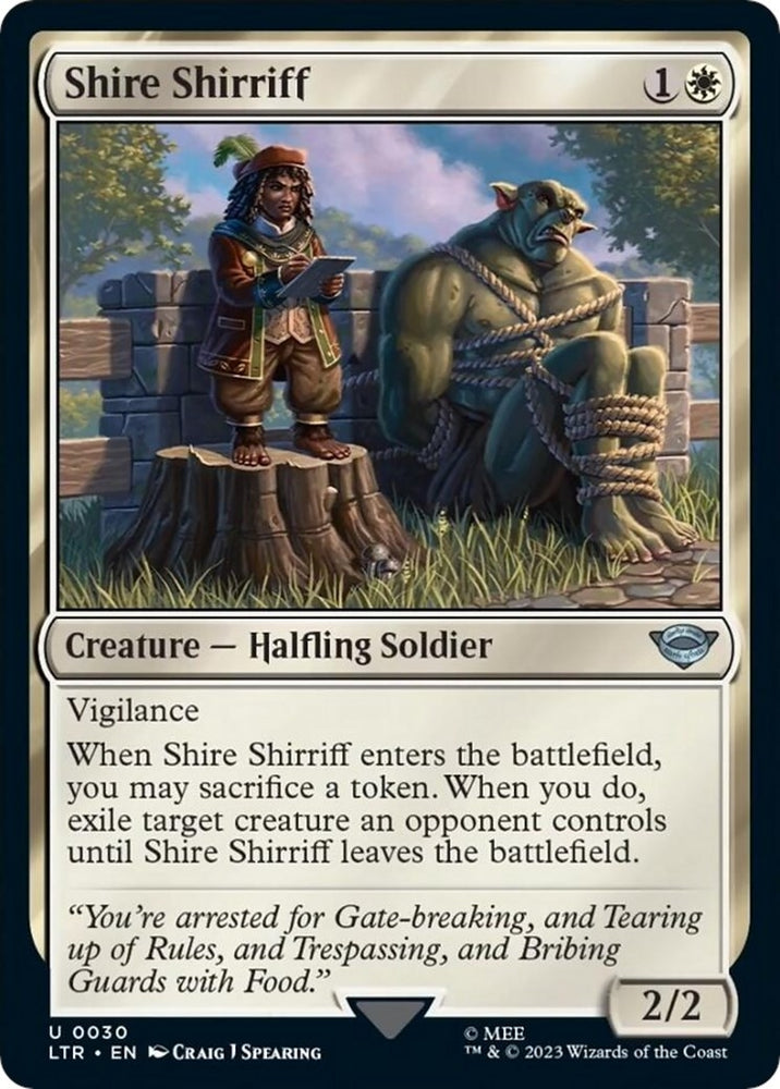 Image for Shire Shirriff (30) [Universes Beyond: The Lord of the Rings: Tales of Middle-earth]