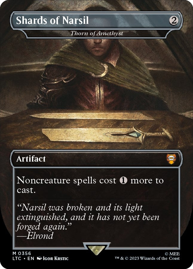 Image for Shards of Narsil - Thorn of Amethyst (356) [Commander: The Lord of the Rings: Tales of Middle-earth]