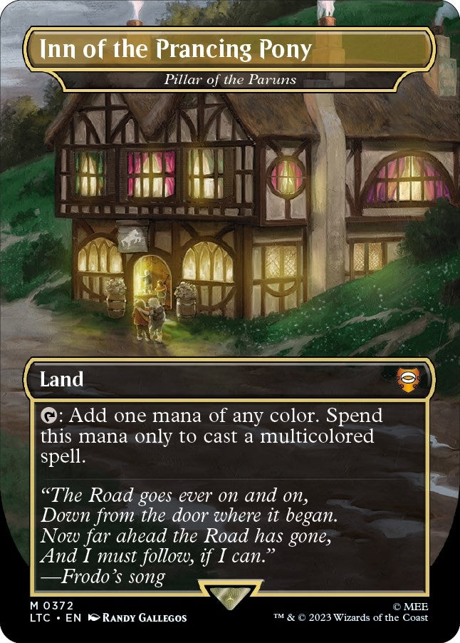 Image for Inn of the Prancing Pony - Pillar of the Paruns (372) [Commander: The Lord of the Rings: Tales of Middle-earth]