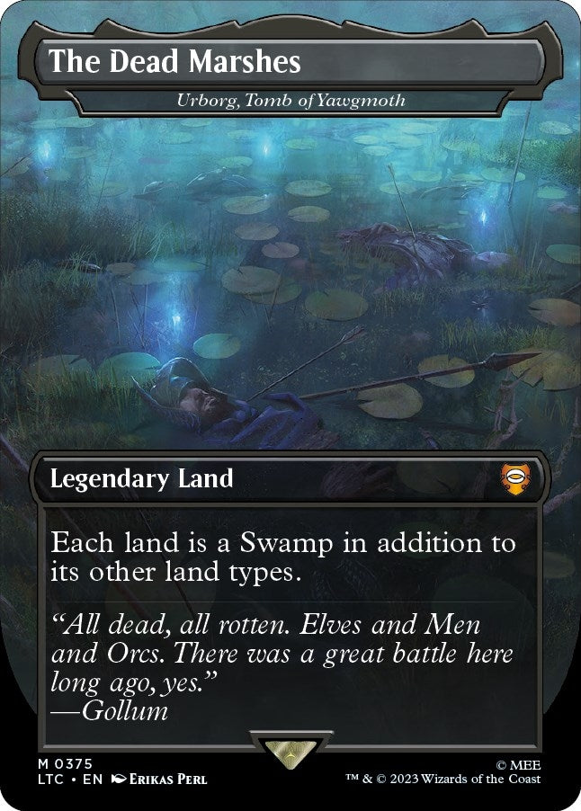 Image for The Dead Marshes - Urborg, Tomb of Yawgmoth (375) [Commander: The Lord of the Rings: Tales of Middle-earth]