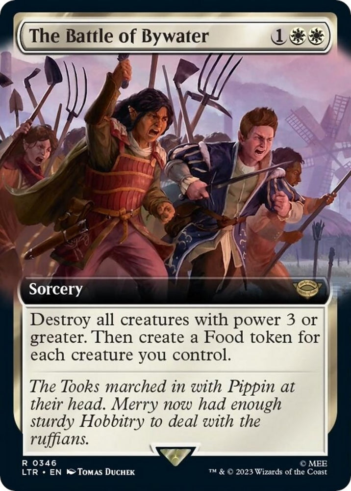 Image for The Battle of Bywater (Extended Art) (346) [Universes Beyond: The Lord of the Rings: Tales of Middle-earth]