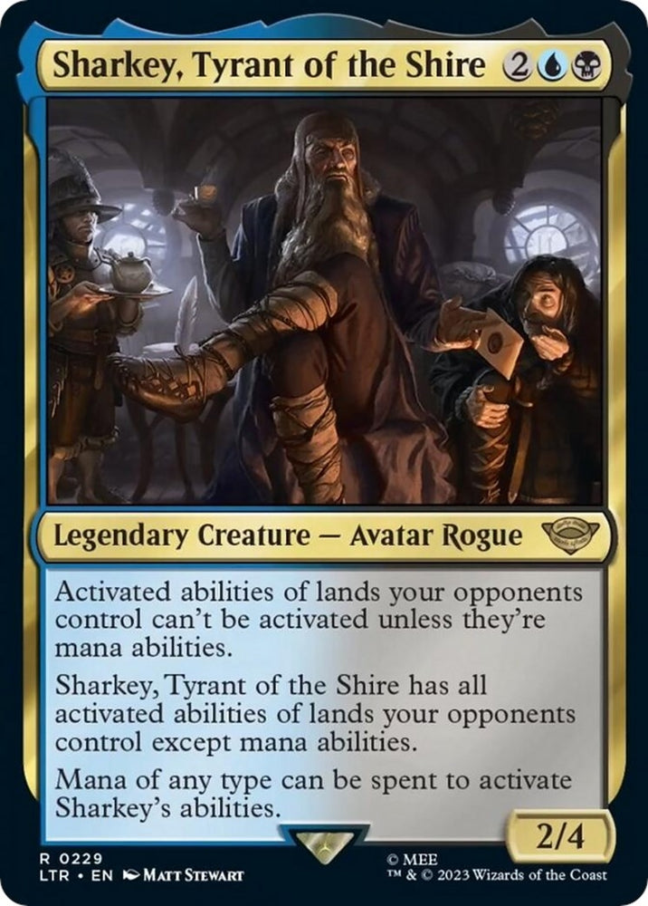 Image for Sharkey, Tyrant of the Shire (229) [Universes Beyond: The Lord of the Rings: Tales of Middle-earth]