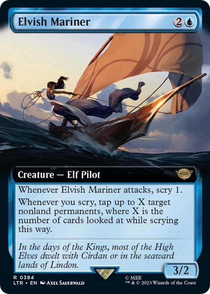 Image for Elvish Mariner (Extended Art) (384) [Universes Beyond: The Lord of the Rings: Tales of Middle-earth]