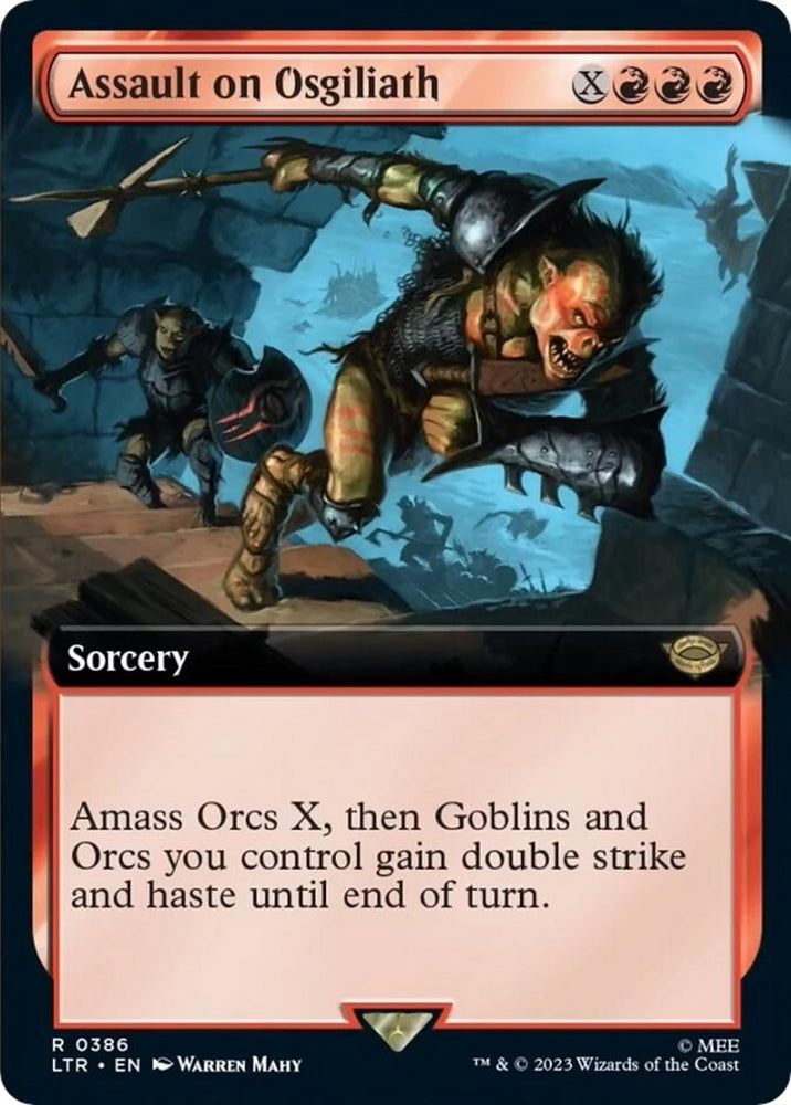 Image for Assault on Osgiliath (Extended Art) (386) [Universes Beyond: The Lord of the Rings: Tales of Middle-earth]