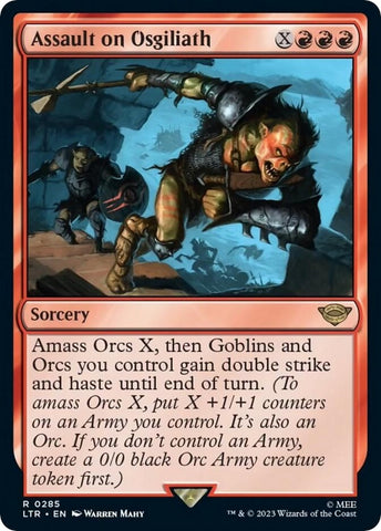 Image for Assault on Osgiliath (285) [Universes Beyond: The Lord of the Rings: Tales of Middle-earth]