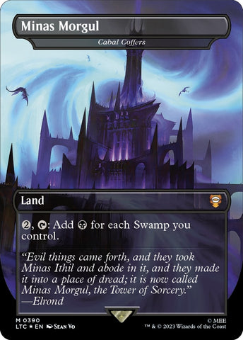Image for Minas Morgul - Cabal Coffers (Surge Foil) (390) [Commander: The Lord of the Rings: Tales of Middle-earth]