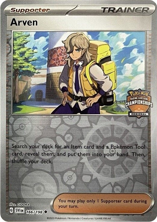 Image for Arven (166/198) [League & Championship Cards]