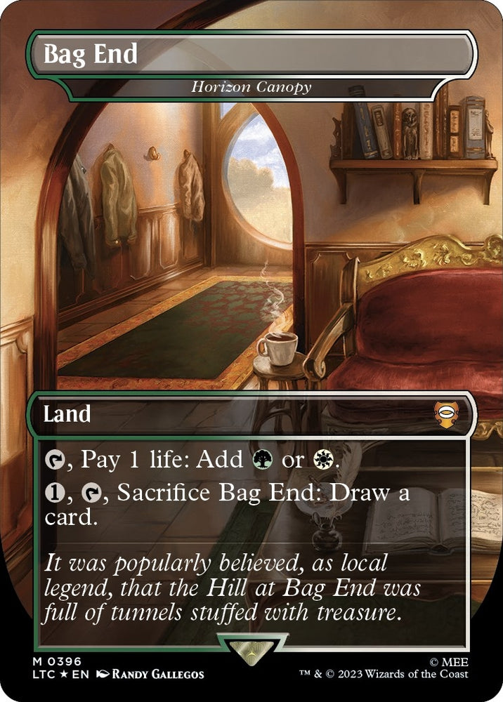 Image for Bag End - Horizon Canopy (Surge Foil) (396) [Commander: The Lord of the Rings: Tales of Middle-earth]