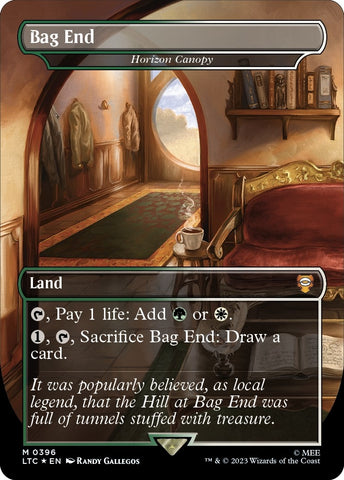 Image for Bag End - Horizon Canopy (Surge Foil) (396) [Commander: The Lord of the Rings: Tales of Middle-earth]