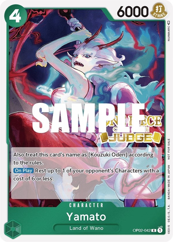 Image for Yamato (Judge) (OP02-042) - One Piece Card Game
