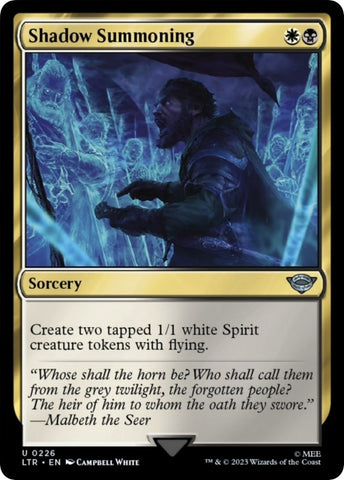 Image for Shadow Summoning (226) [Universes Beyond: The Lord of the Rings: Tales of Middle-earth]