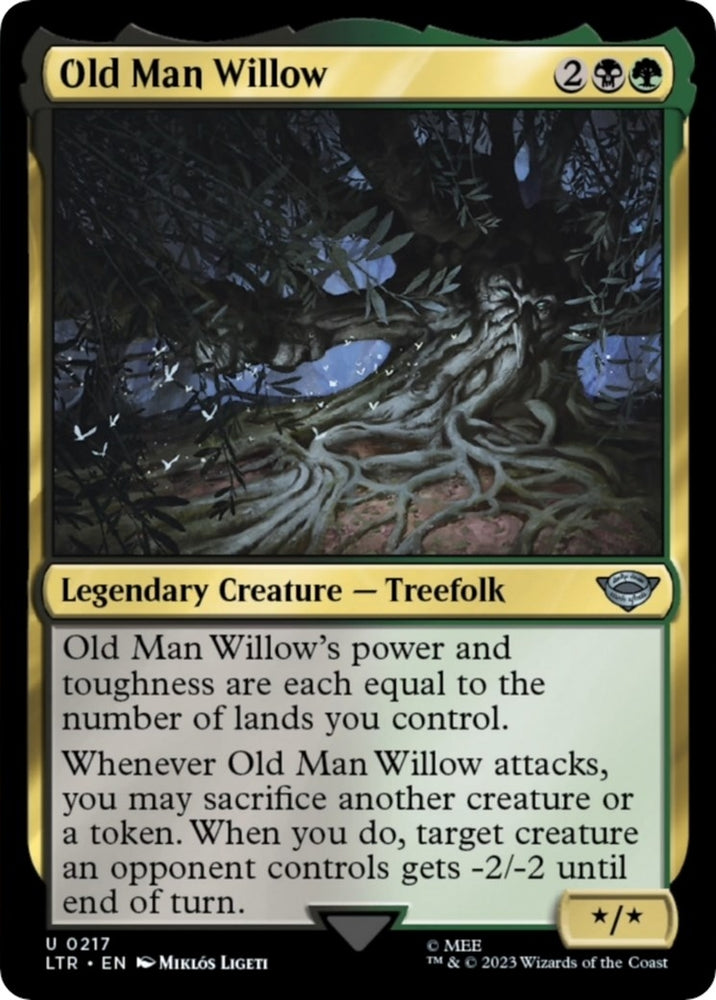 Image for Old Man Willow (217) [Universes Beyond: The Lord of the Rings: Tales of Middle-earth]