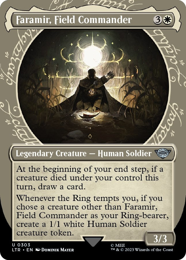 Image for Faramir, Field Commander (Showcase) (303) [Universes Beyond: The Lord of the Rings: Tales of Middle-earth]