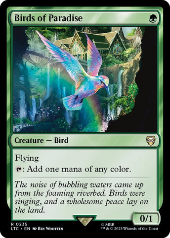 Image for Birds of Paradise (235) [Commander: The Lord of the Rings: Tales of Middle-earth]