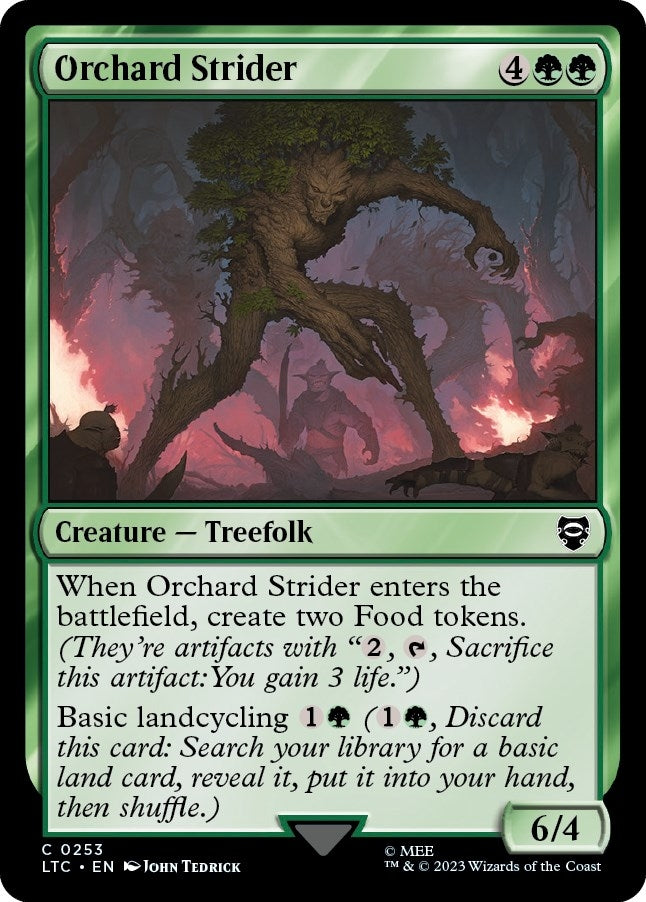 Image for Orchard Strider (253) [Commander: The Lord of the Rings: Tales of Middle-earth]