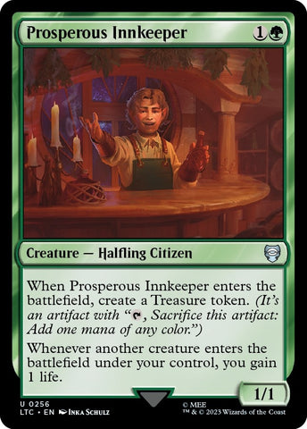 Image for Prosperous Innkeeper (256) [Commander: The Lord of the Rings: Tales of Middle-earth]