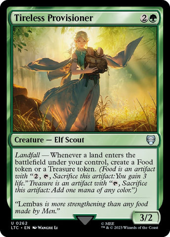 Image for Tireless Provisioner (262) [Commander: The Lord of the Rings: Tales of Middle-earth]