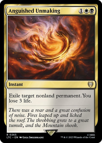 Image for Anguished Unmaking (265) [Commander: The Lord of the Rings: Tales of Middle-earth]