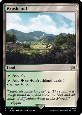 Image for Brushland (297) [Commander: The Lord of the Rings: Tales of Middle-earth]