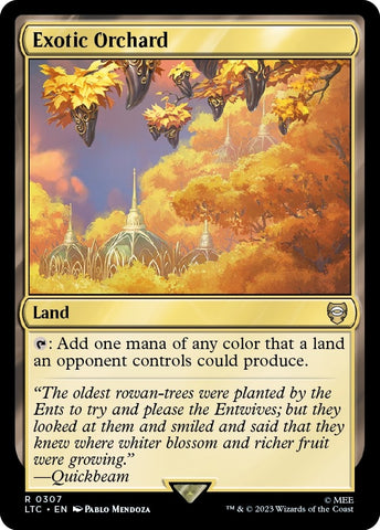 Image for Exotic Orchard (307) [Commander: The Lord of the Rings: Tales of Middle-earth]