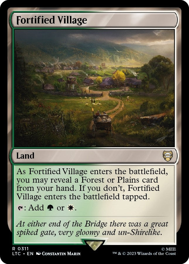 Image for Fortified Village (311) [Commander: The Lord of the Rings: Tales of Middle-earth]