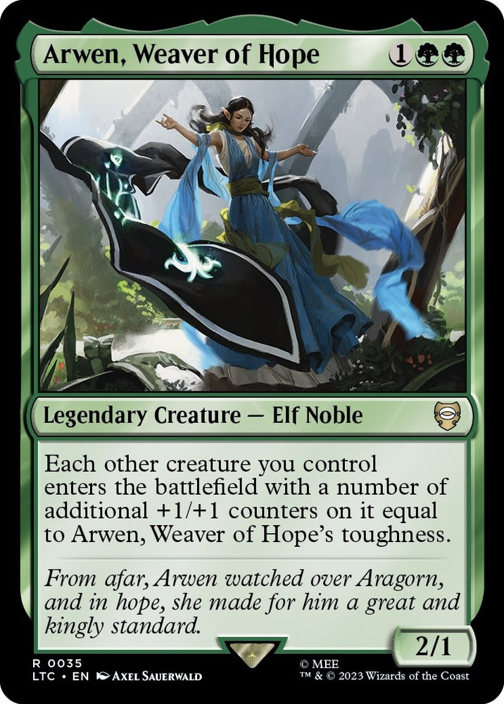 Image for Arwen, Weaver of Hope (35) [Commander: The Lord of the Rings: Tales of Middle-earth]