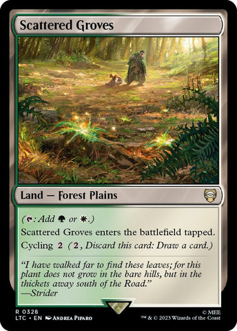Image for Scattered Groves (328) [Commander: The Lord of the Rings: Tales of Middle-earth]