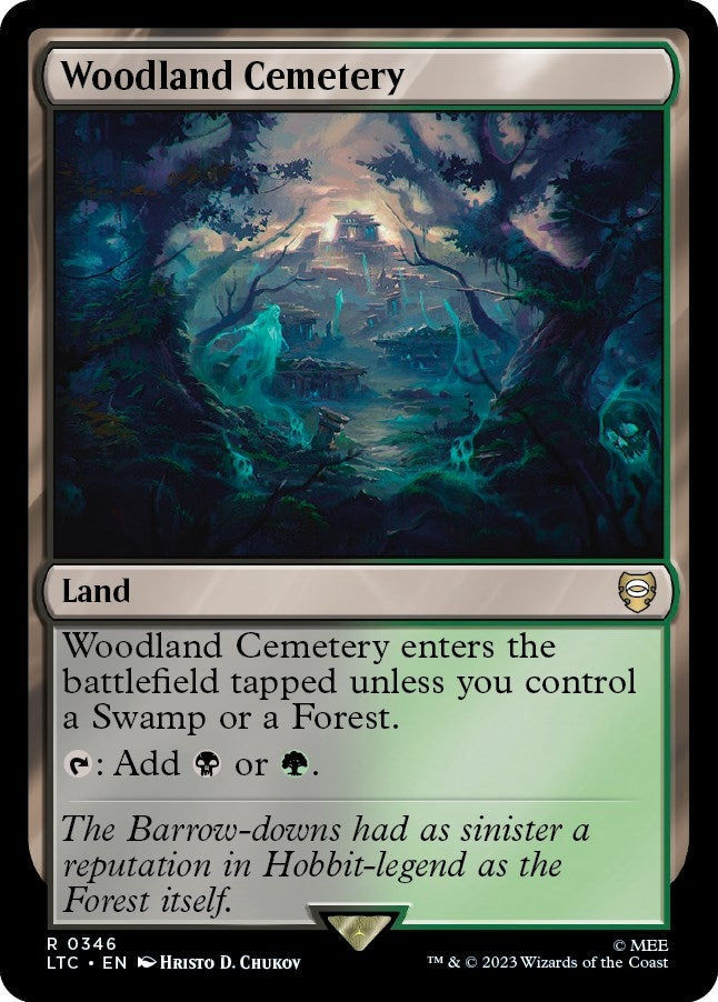 Image for Woodland Cemetery (346) [Commander: The Lord of the Rings: Tales of Middle-earth]