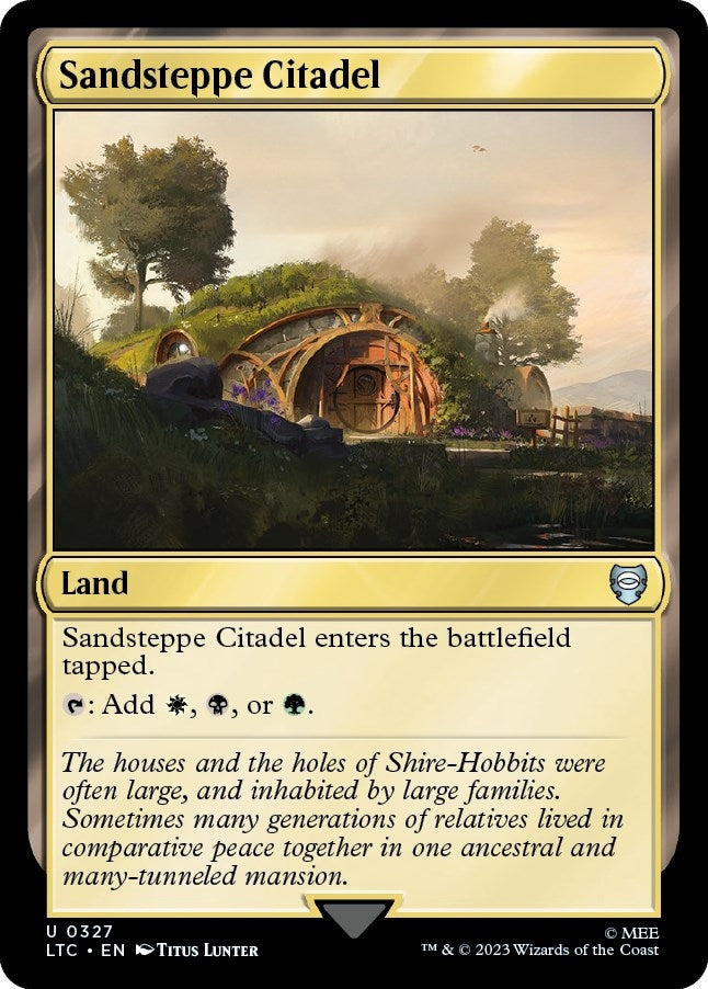 Image for Sandsteppe Citadel (327) [Commander: The Lord of the Rings: Tales of Middle-earth]