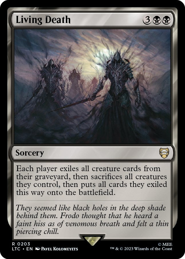 Image for Living Death (203) [Commander: The Lord of the Rings: Tales of Middle-earth]