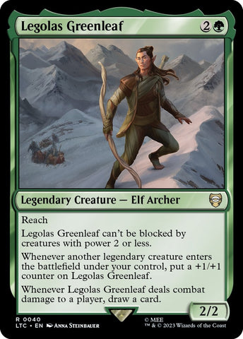 Image for Legolas Greenleaf (40) [Commander: The Lord of the Rings: Tales of Middle-earth]