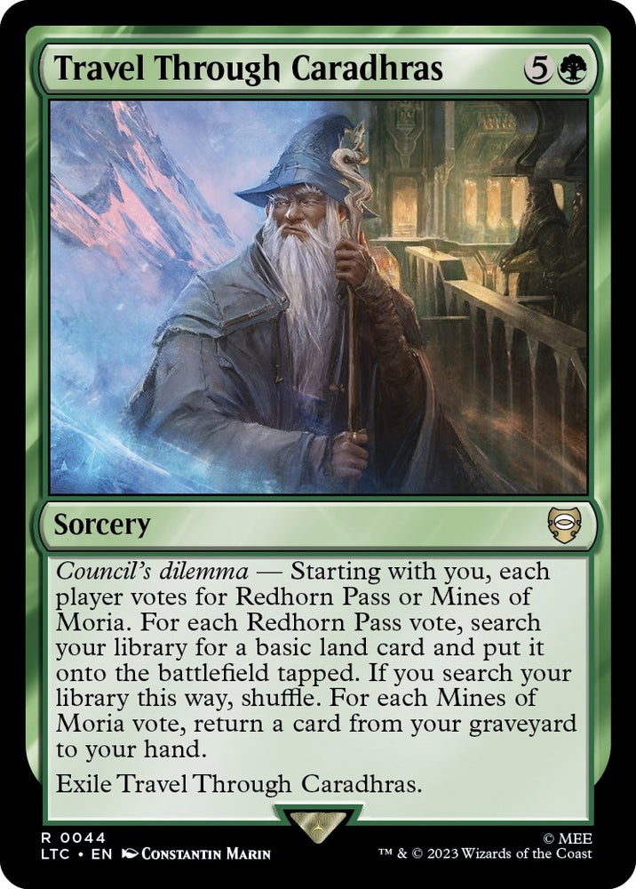 Image for Travel Through Caradhras (44) [Commander: The Lord of the Rings: Tales of Middle-earth]