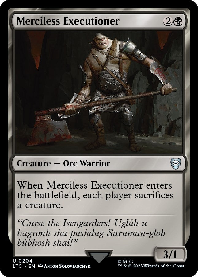 Image for Merciless Executioner (204) [Commander: The Lord of the Rings: Tales of Middle-earth]
