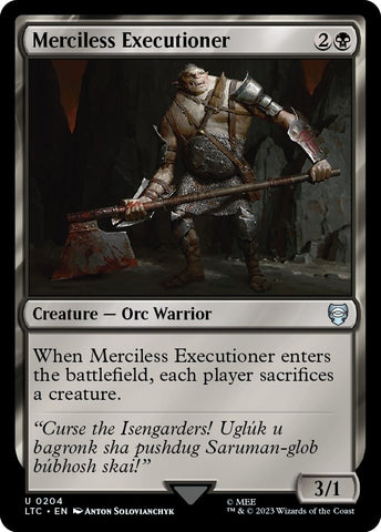 Image for Merciless Executioner (204) [Commander: The Lord of the Rings: Tales of Middle-earth]