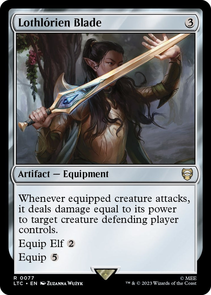Image for Lothlorien Blade (77) [Commander: The Lord of the Rings: Tales of Middle-earth]