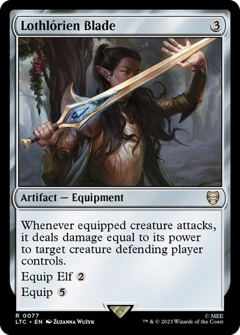 Image for Lothlorien Blade (77) [Commander: The Lord of the Rings: Tales of Middle-earth]