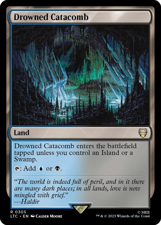 Image for Drowned Catacomb (305) [Commander: The Lord of the Rings: Tales of Middle-earth]