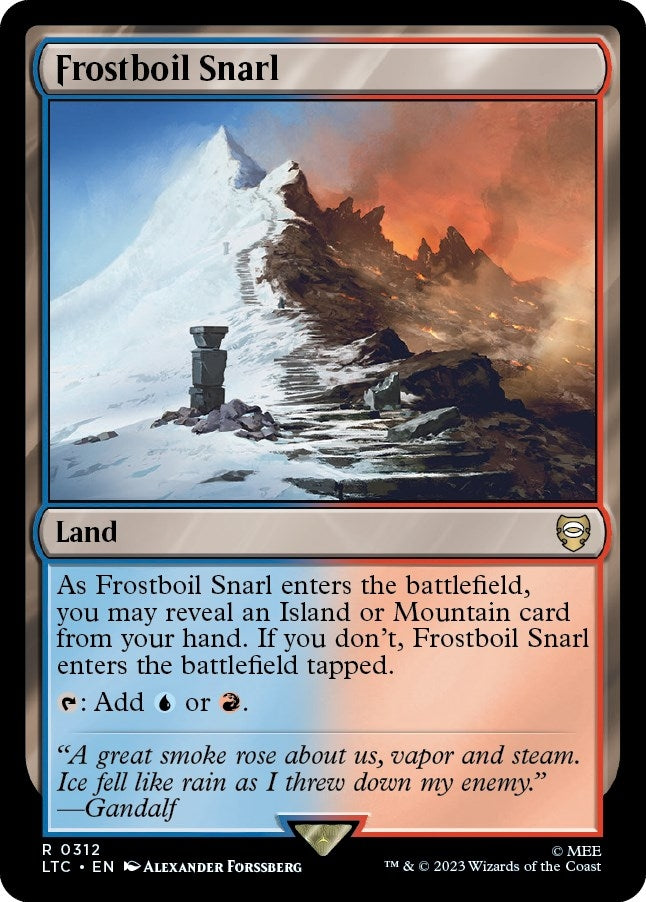 Image for Frostboil Snarl (312) [Commander: The Lord of the Rings: Tales of Middle-earth]