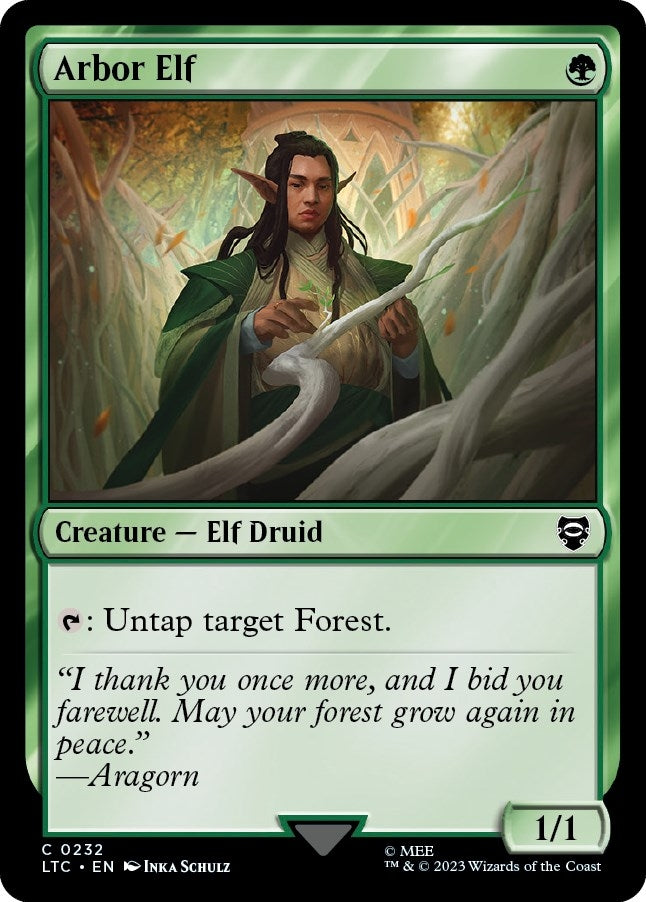 Image for Arbor Elf (232) [Commander: The Lord of the Rings: Tales of Middle-earth]
