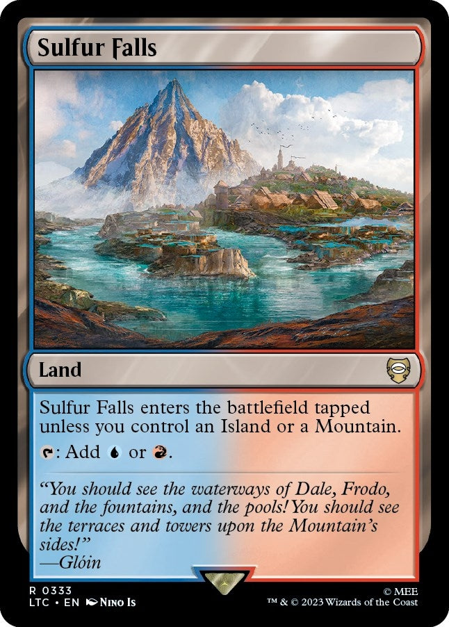 Image for Sulfur Falls (333) [Commander: The Lord of the Rings: Tales of Middle-earth]