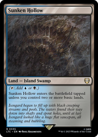 Image for Sunken Hollow (335) [Commander: The Lord of the Rings: Tales of Middle-earth]